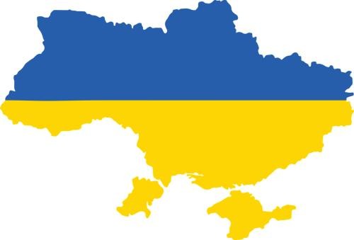Ukrainische Flagge Ukrainische Flagge